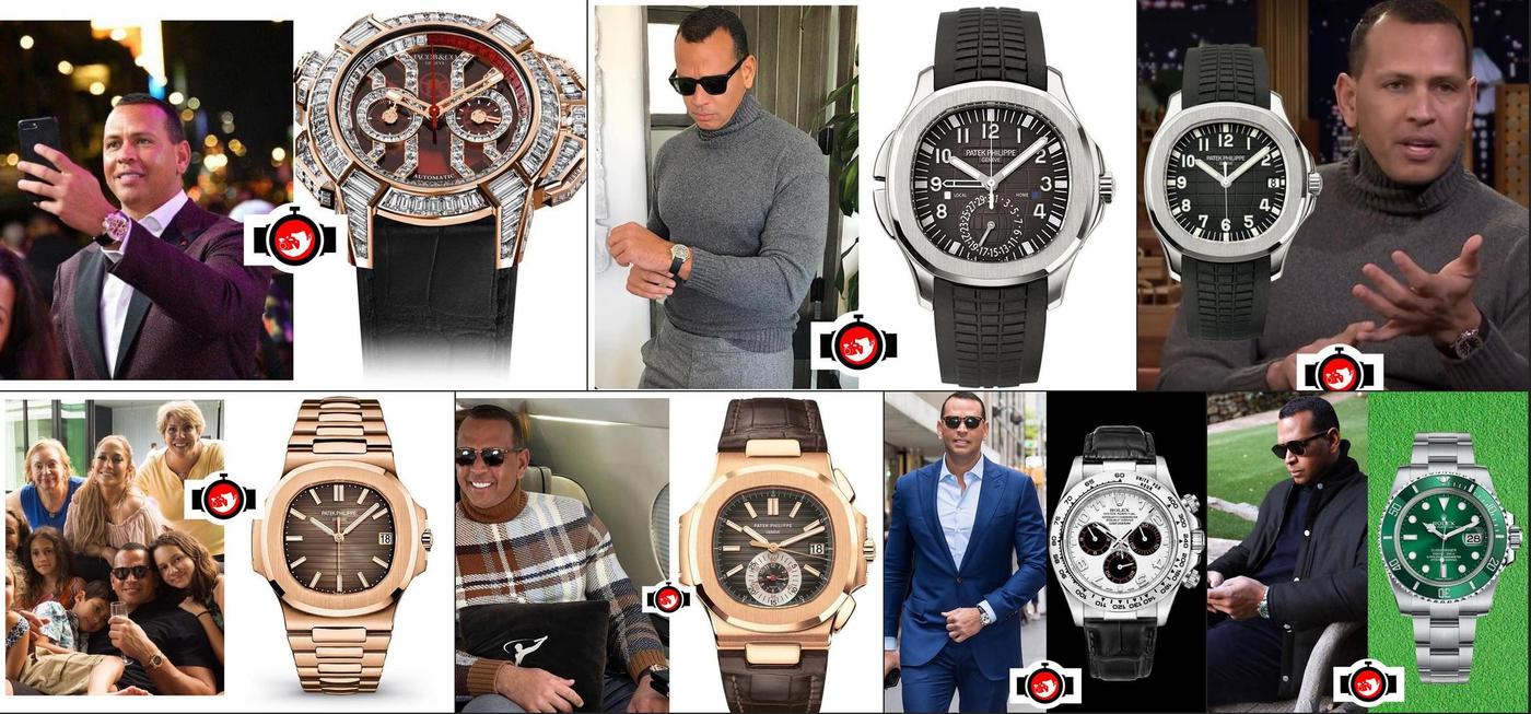 Inside the Watch Collection of Alex Rodriguez: A Peek at the Former Baseball Star's Timeless Obsession